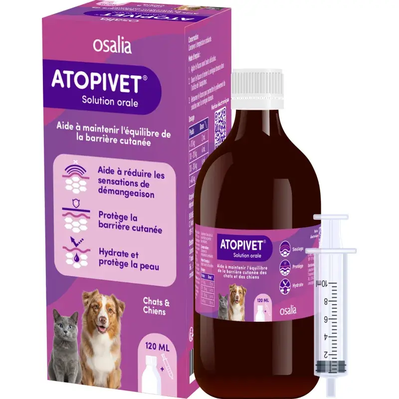 Super prix - Atopivet Solution Buvable Chat et Chien