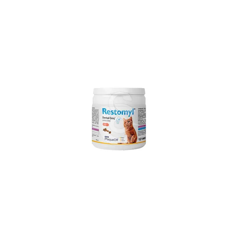 Restomyl PlaqueOff Dental Croq Chat | Super offre