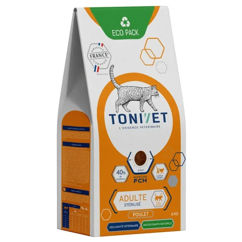 Tonivet Chat Adult Poulet | Premium