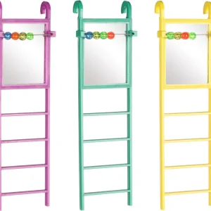 Très bien noté | Flamingo - Jouet Triangle Multi-Activité pour Perruches - 6x2,4x20,5cm