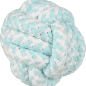 Flamingo - Balle Tressée Small Dog Ivar Vert pour Chiens - 6cm - Livraison rapide