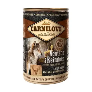 CARNILOVE - CHIEN ADULT CERF & RENNE BOÎTE - 400 GR | Affaire à saisir