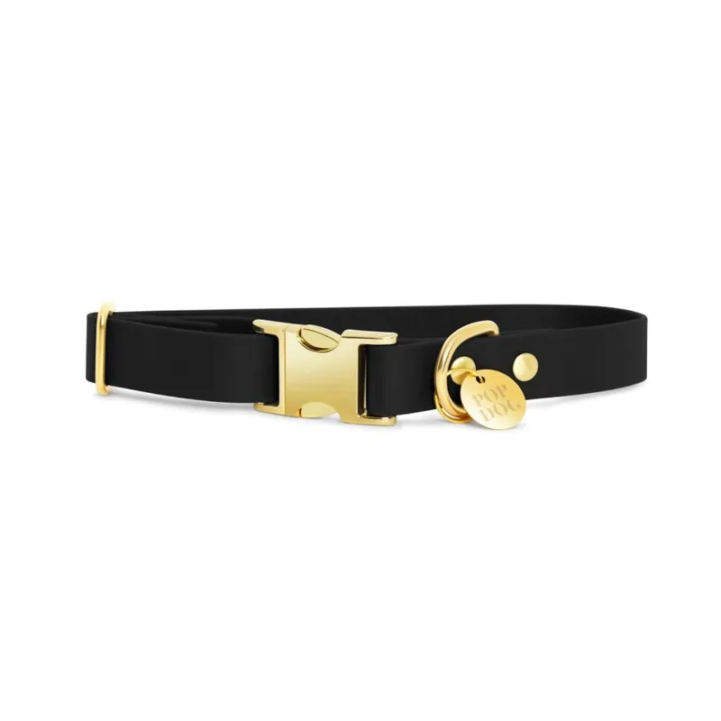 Pop Dog - Collier Badass Noir pour Chiens - L - Meilleure vente