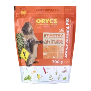 Qualité supérieure - Orycs - Aliment Complet pour Cochon d‘inde Adulte - 700g