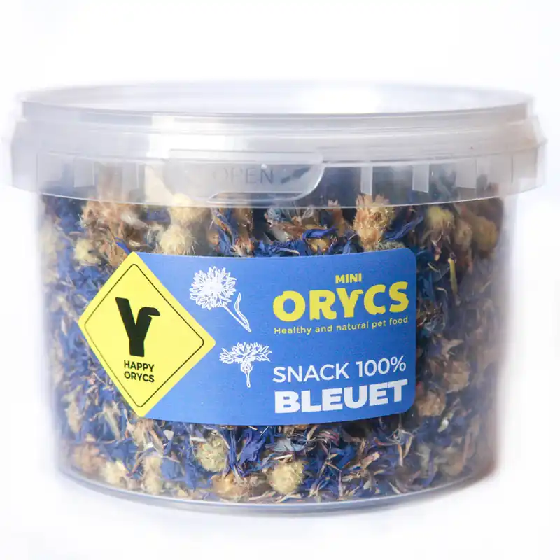 Orycs - Snack Naturel de Bleuet pour Rongeurs - 45g | Nouveauté