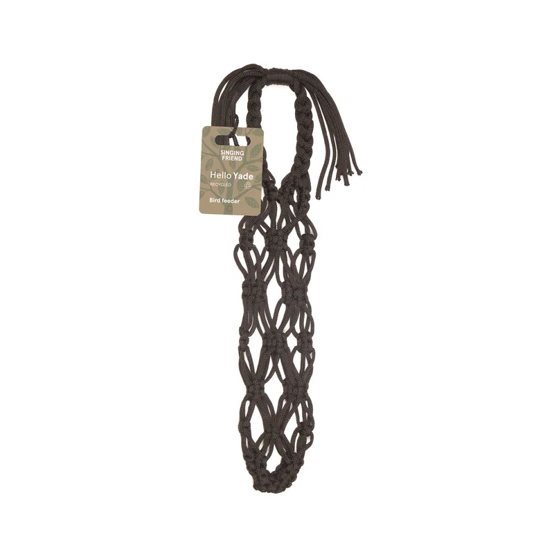Fauna Birds - Filet Boule de Graisse Yade pour Oiseaux de la Nature - Noir - Direct fabricant