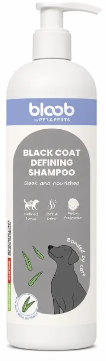 Quantité limitée | Bloob - Shampooing Pelages Noirs pour Chiens