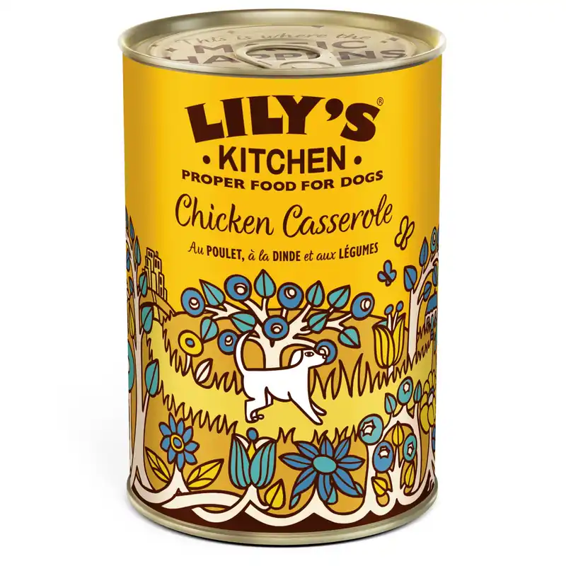 Lily‘s Kitchen - Terrine Chicken Casserole pour Chiens Adultes - 400g - Commandez dès maintenant