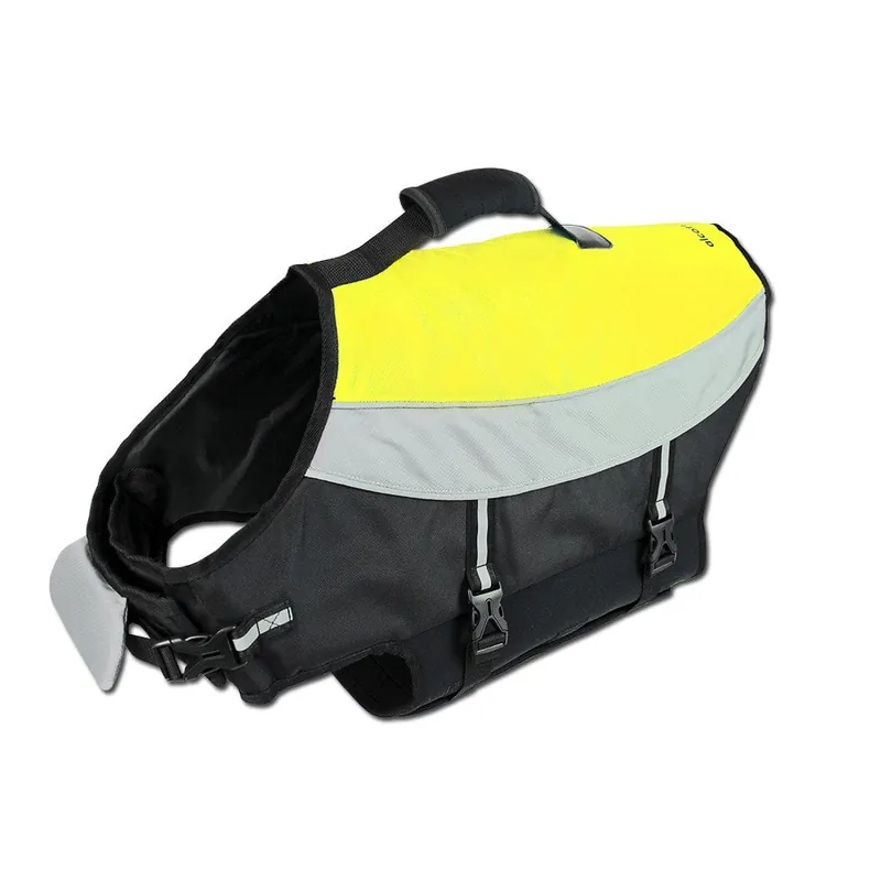 Tout juste arrivé | Alcott - Gilet de Sauvetage Life Jacket Neon Jaune pour Chien - XL