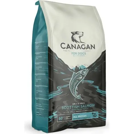 Croquettes Canagan au saumon écossais pour chiens, 6 kg | Paiement sécurisé