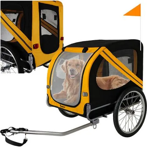 Prix en baisse | Remorque à vélo pour animaux Purlov 25373