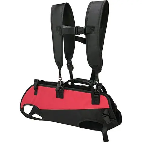 Prix mini - Sac à Dos de Transport pour Chien,Harnais Multifonctionnel,Sac à Main pour Animaux de Compagnie,Assistance à la Marche,Sortie Quotidienne,Rouge,M