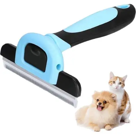Achetez dès maintenant - Brosse pour Chien & Chat Brosse de Toilettage, Outil de Brossage Professionnel et Peigne de Toilettage pour Toutes Races de Chi