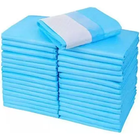 Ahlsen Lot de 100 Tapis Educateurs pour Chiens Couches pour Chien mâle Tapis de Dressage jetables pour Chiot - Super absorbants - Anti-odeurs - Anti-odeurs - 33 x 45 cm | Prix promo