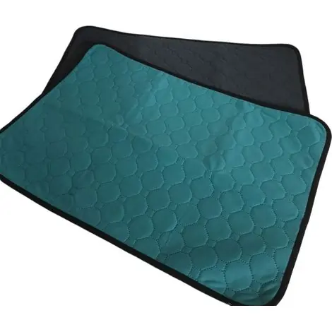 Meilleure vente - 2 Tapis éducateur lavable et réutilisable, M 69 x 41.5 cm gris vert, pour chien - animallparadise