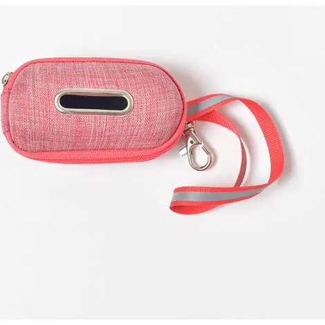 Accessoires de nettoyage pour animaux Boîte de rangement pratique pour sacs poubelles en lin pour chiens, bleue | Achetez dès maintenant