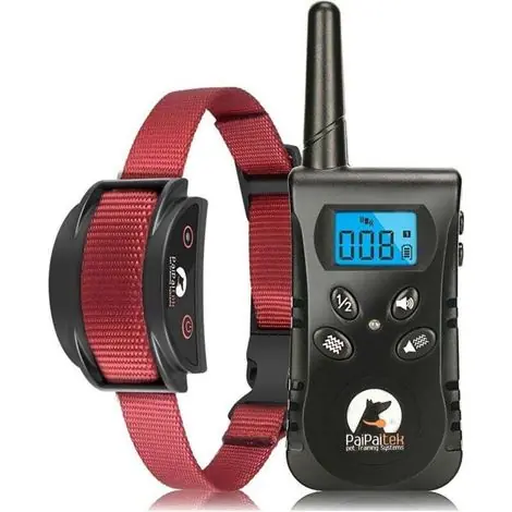 Offre flash | Collier dressage chien - Dressage longue portée - Extérieur - 5-15lb, rechargeable, 1600 pieds - Propriétaires de chiens petit/moyen