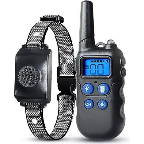 Dispositif de dressage de chien avec télécommande anti-aboiements qui peut appeler votre chien à distance avec la voix | Nouveau