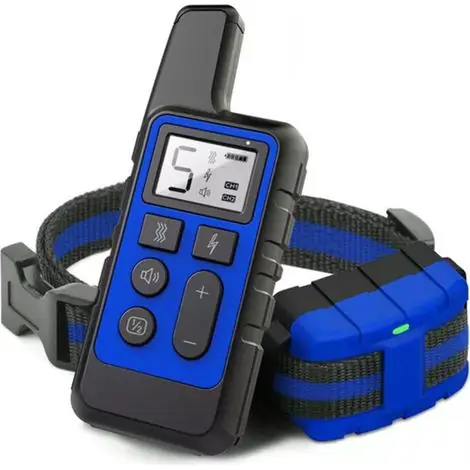 Collier Electrique pour Chien Collier Étanche Rechargeable 3 Modes BIP Vibration, Sonore, Choc Statique Collier Dressage Chien Collier Anti aboiement pour Chiens Petits Moyens Grands H657 | Expédition express