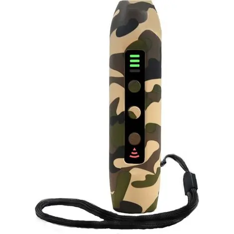 Réduction spéciale - 1 pc Repulsif a ultrasons pour chien a 3 modes, dispositif d‘entrainement de chien rechargeable portable avec lampe de poche intelligente a haute luminosite, dispositif de dressage de chien avec indic