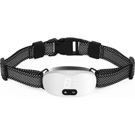 Collier Anti-Aboiement - 3 Modes Son-Vibration-Choc Électrique - Pour Chiens Moyens et Petits - Réglable - Étanche IP67 - Rechargeable - 1 Pièce | Tout juste ajouté