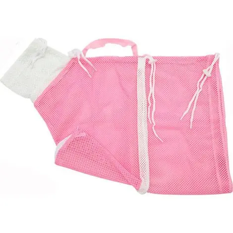 En stock | Sac De Bain Pour Chat - Filet Respirant Polyester - Anti-morsure Avec Capuche Ajustable Et Fermeture Eclair - Lot De 2