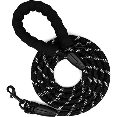 Laisse pour chien, laisse de dressage pour chien de 3 m, longue laisse pour chien avec poignée rembourrée, adaptée aux petits chiens et aux grands chiens - Achetez dès maintenant
