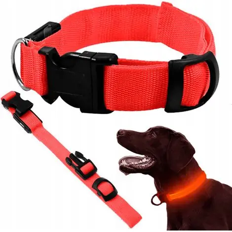 Très populaire - COLLIER LUMINEUX 45-52CM ROUGE (240) GABA