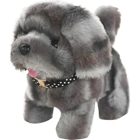 Jouet pour Chien Qui Marche, Jouet électronique pour Chien Chiot en Peluche Chien électronique de Marche interactif, Adorable Robot réaliste pour garçons Filles - Tout nouveau