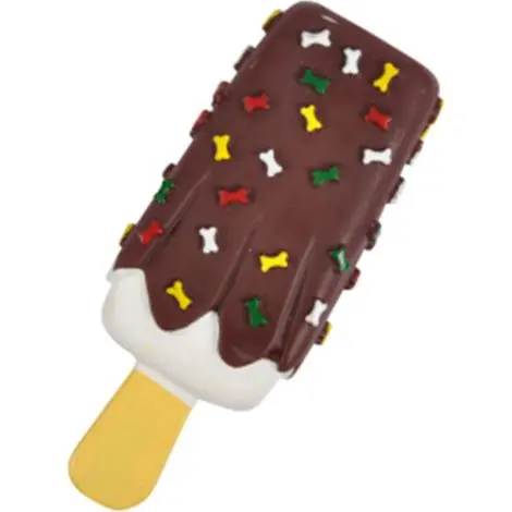 Jouet pour Chien "Glace" 15cm Marron | Nouvel arrivage
