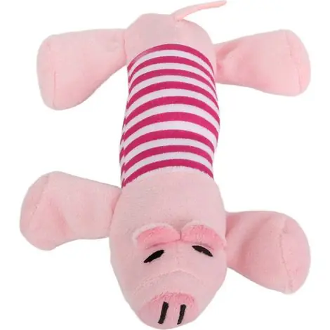3 Types de formes d‘animaux différents, jouet pour animaux de compagnie, chiot à mâcher, son en peluche grinçant, cadeau cochon rose | Dernier arrivage