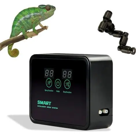 Humidificateur pour Reptiles Système de Brumisation Intelligent pour Reptiles Humidificateurs de Terrariums pour Tropicales Amphibiens Rainforest Brumisateur Automatique | Soldes