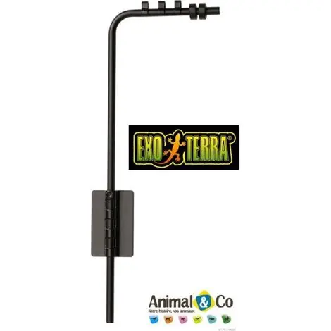 Support lampe exo-terra réglable hauteur ventilation | Réduction spéciale