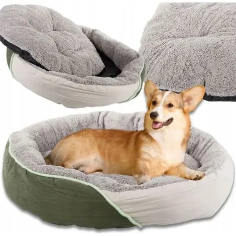 Lit rond 1 gris (16) | Prix choc