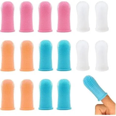 Super offre - Brosse à dents - Non spécifié - 16 Pièces - Silicone Souple - 360° - Soins Dentaires