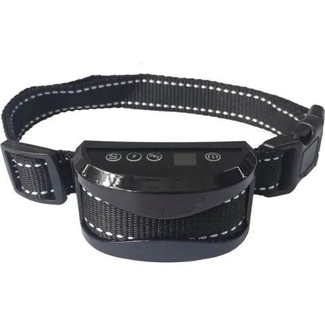 Cette semaine uniquement - UlisemCollier anti-collier intelligent pour chien, collier de dressage rechargeable à ultrasons, collier de contrôle d‘arrêt de chien à vibrations étanche