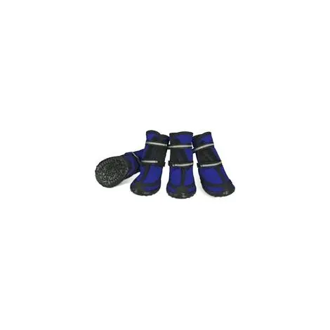 Bottes de Protection pour Chien Ensemble imperméable, Chaussures Chien antidérapantes avec Boucle adhésive Sangles réfléchissantes Chaussures Chiens Chaudes résistantes pour Les Chiens | Petit prix
