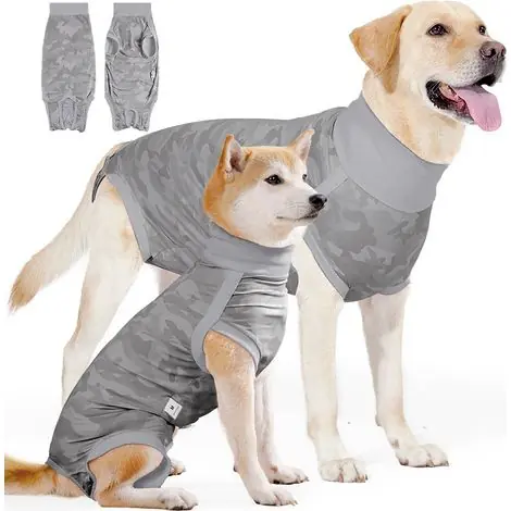 Combinaison de récupération pour chien Body respirant post-opératoire et anti-léchage | Petit prix