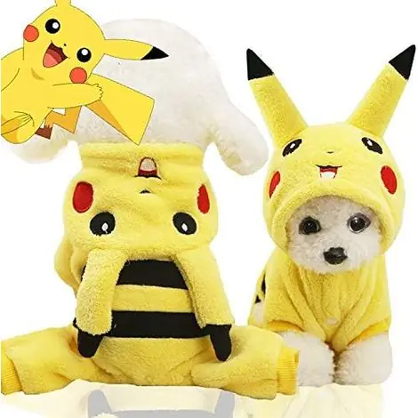 Vêtements pour chien (Jaune Pikachu L)-Fei Yu | Très populaire