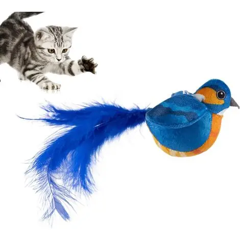 Jouet Oiseau pour Chat, Jouet pour Chat Interactif, Jouet Interactif pour Chien Et Chat, Oiseau Volant pour Chat, Jouet Chat Oiseau Qui Bouge pour Chiens Et Chats De Petite Et Moyenne Taille | Ne manquez pas cette offre