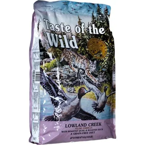 Disponible dès maintenant | Croquettes pour chat Taste of the Wild Lowland Creek 6,6 kg