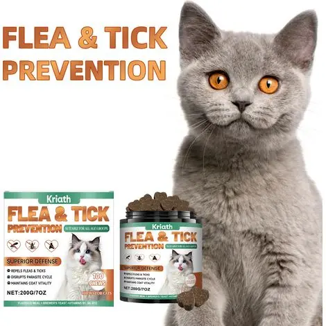 Commandez en ligne - Comprimés à croquer pour le soin du pelage des chats, pour un pelage brillant et un soin quotidien de la peau de votre animal – 200 g -- BIEMMEDUE