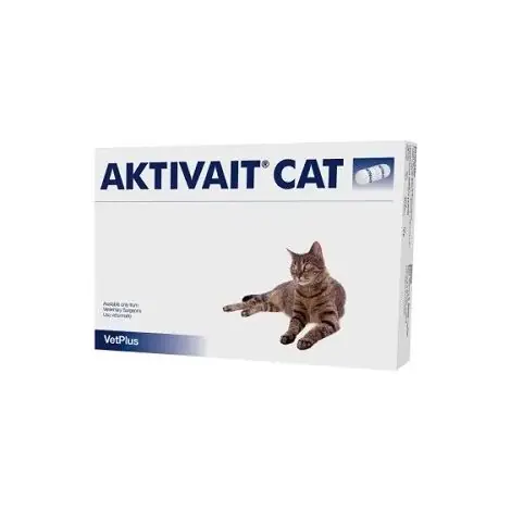 Aktivait complter contre la dgnrescence cognitive chez les chats. 60 capsules. | Nouveau en boutique