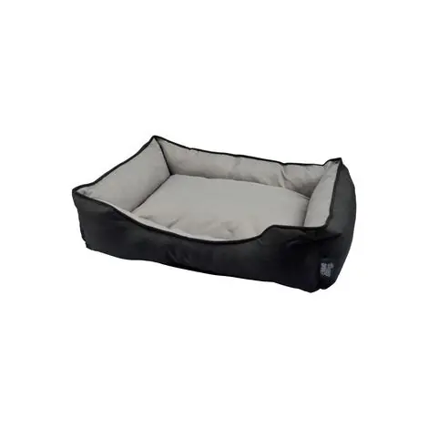 Panier rectangle pour animaux - Noir / Gris - L 65 x l 50 cm - Livraison gratuite | Préféré des clients