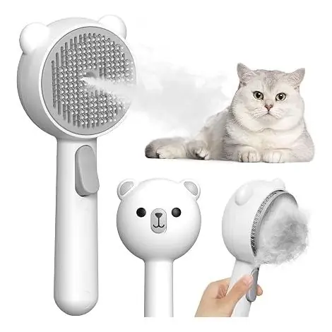 Cat Steam Brush with 2 Spray Levels and Release Button - Liquidation