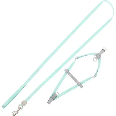 Soldes - Harnais et laisse anti-fugue pour chatons, lot de 3, pour les promenades en extérieur