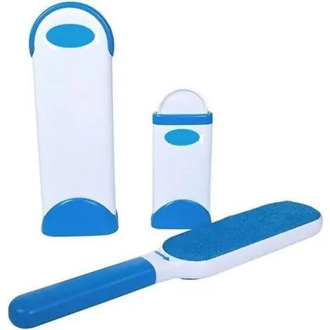 Brosse de Nettoyage Pinceau d‘Animaux de Compagnie Generic - Bleu - Plastique | Haute qualité