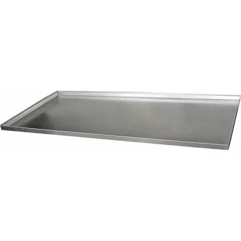 Prix avantageux | Plateau horizontal pour cage de lapins – 100 cm x 65 cm x 3 cm – Feuille galvanisée résistante – Accessoire poulailler – Gomez Y Crespo